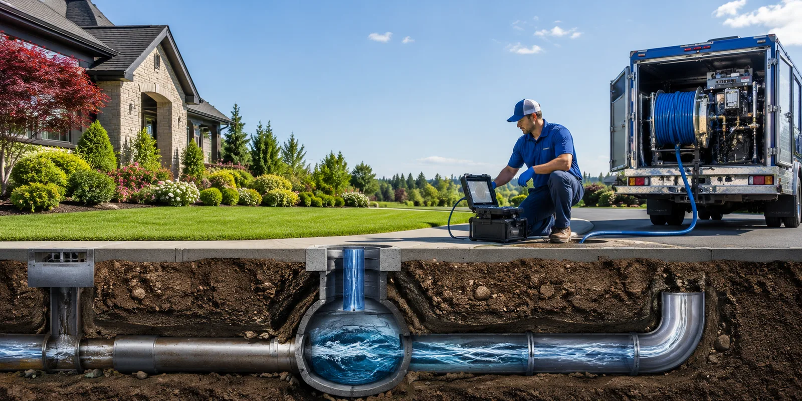 Drainage restoration information for Hambleton, WV